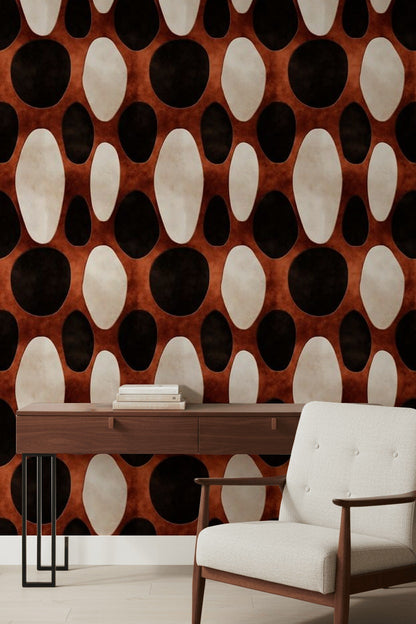 Mid Century Modern Wallpaper Retro Modern Decorative Mural
