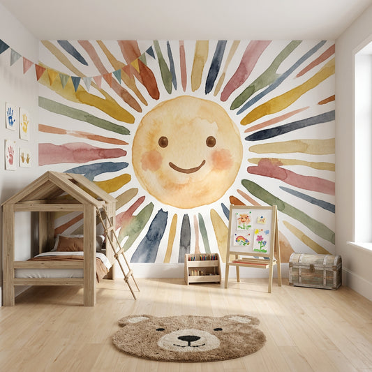 White Background Wallpaper Watercolor Texture White Background Removable Wall Decor