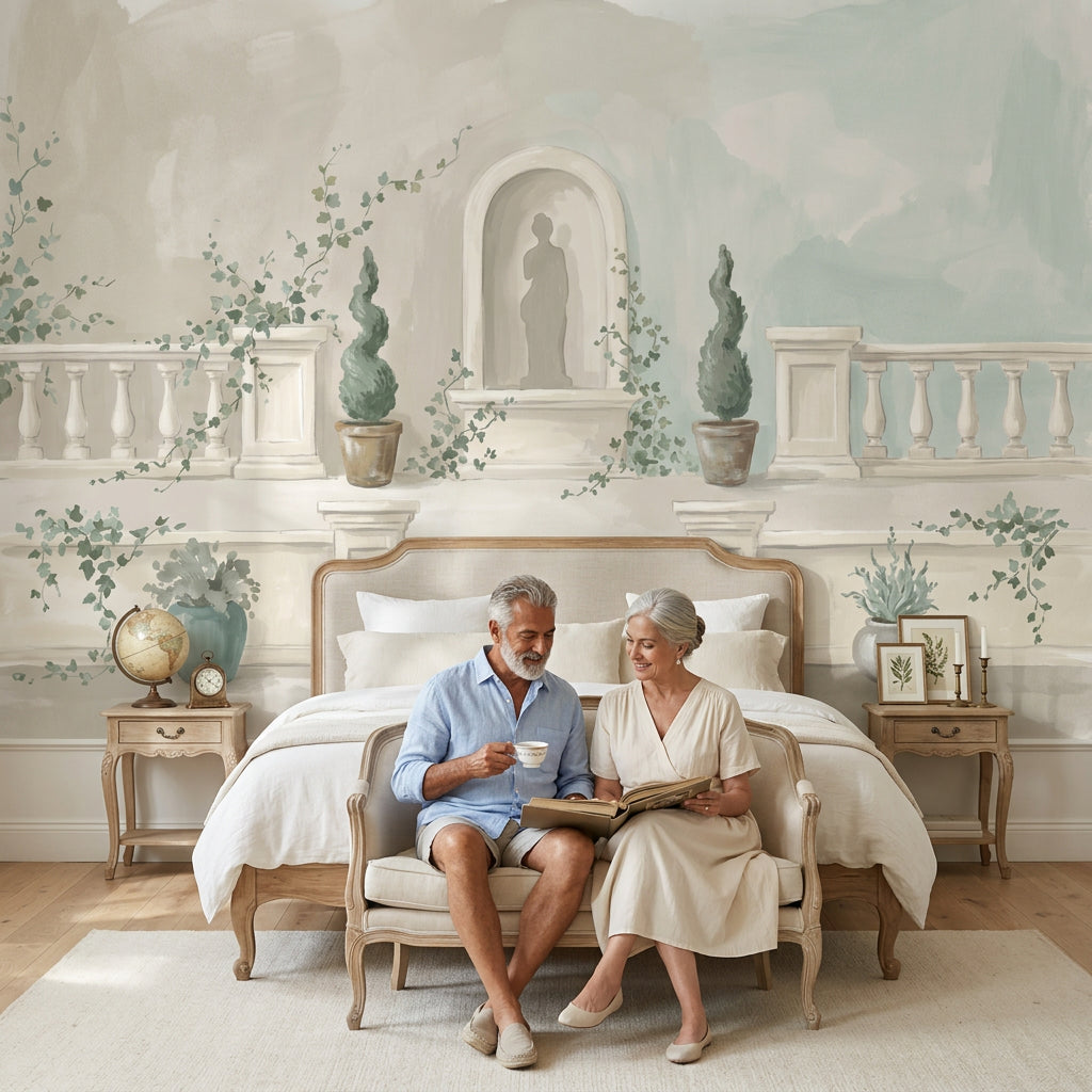 Walls Wallpaper Balcony Terrace Removable Wall Decor