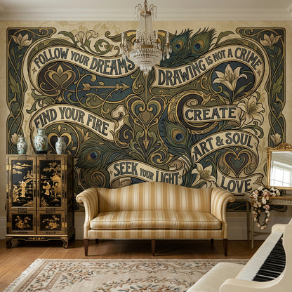 Paper Texture Wallpaper Aged Parchment Sepia Removable Wall Decor