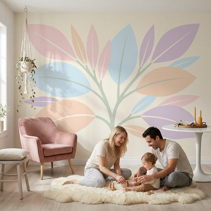 White Background Wallpaper Neutral Backdrop Removable Minimalist Wall Decor