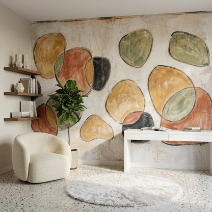 Mid-Century Modern Wallpaper Modernist Retro Wall Mural