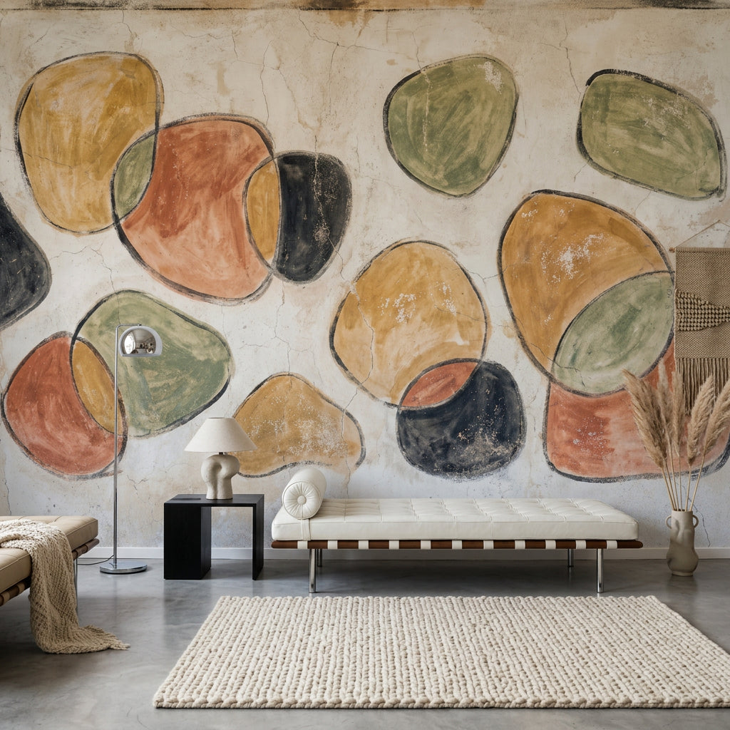 Mid-Century Modern Wallpaper Modernist Retro Wall Mural