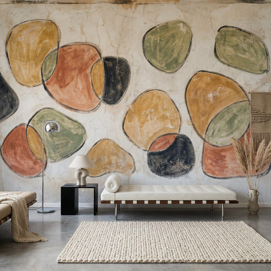 Mid-Century Modern Wallpaper Modernist Retro Wall Mural