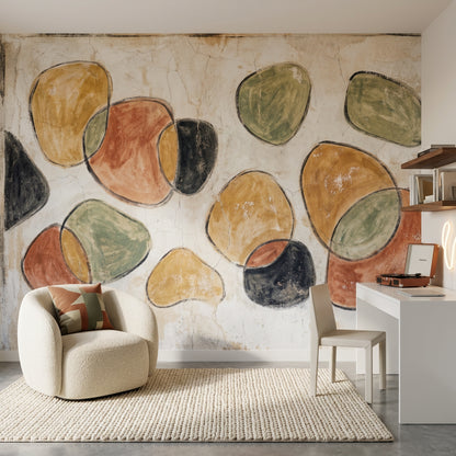 Mid-Century Modern Wallpaper Modernist Retro Wall Mural