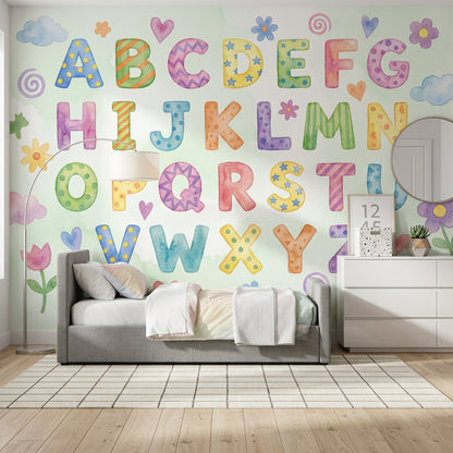 White Background Wallpaper Ivory Cream Wall Mural