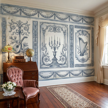 White Background Wallpaper Paper Texture Removable Wall Decor