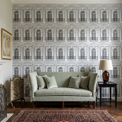 White Background Wallpaper Minimal Removable Neutral Wall Decor