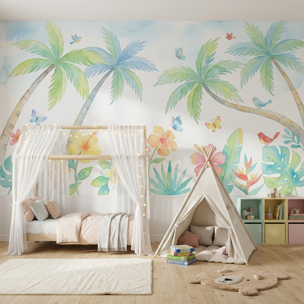 White Background Wallpaper Minimalist Removable Neutral Wall Decor