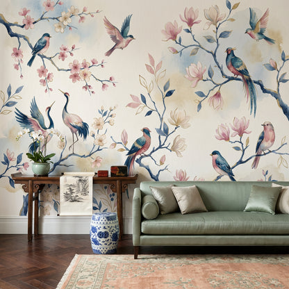White Background Wallpaper Off White Ivory Removable Wall Decor