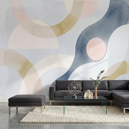 Watercolor Texture Wallpaper Painted Texture Removable Wash Texture Wall Decor