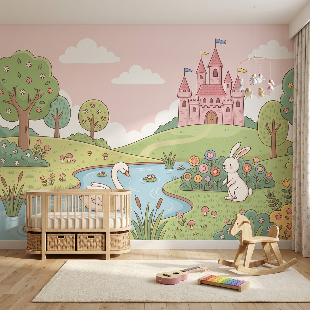 Meadow Flowers Wallpaper Wildflower Field Floral Garden Wall Mural