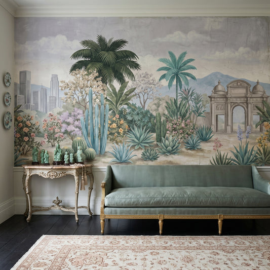 Cloudy Sky Wallpaper Overcast Removable Stormy Wall Decor