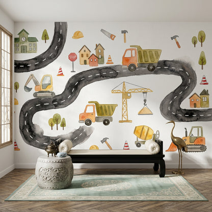 White Background Wallpaper Watercolor Texture Watercolor Texture Wall Mural
