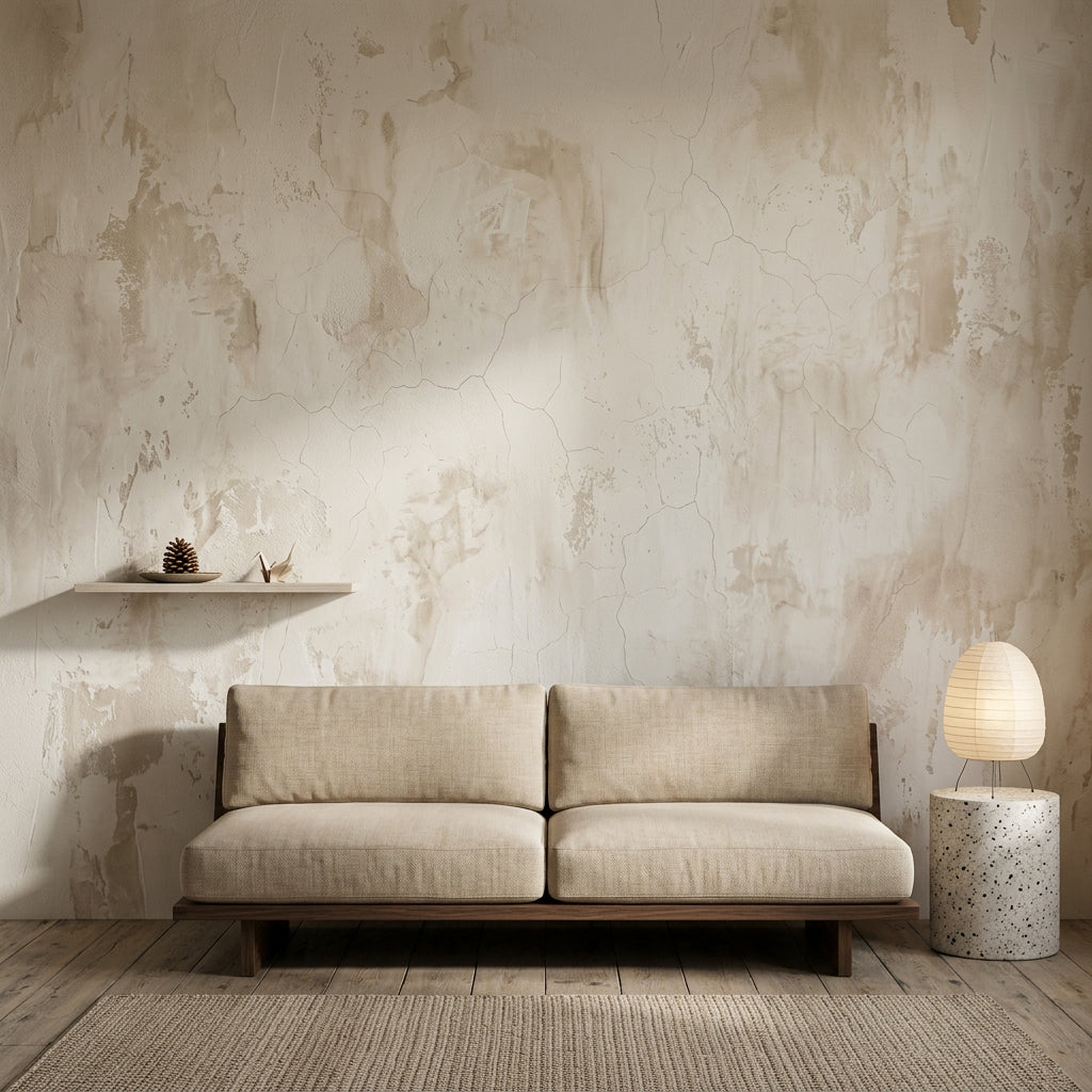 Textured Wall Wallpaper Stucco Removable Distressed Wall Decor