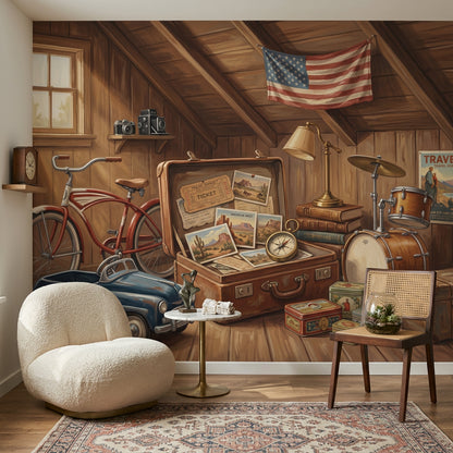 American Flag Wallpaper Walls American Flag Removable Wall Decor