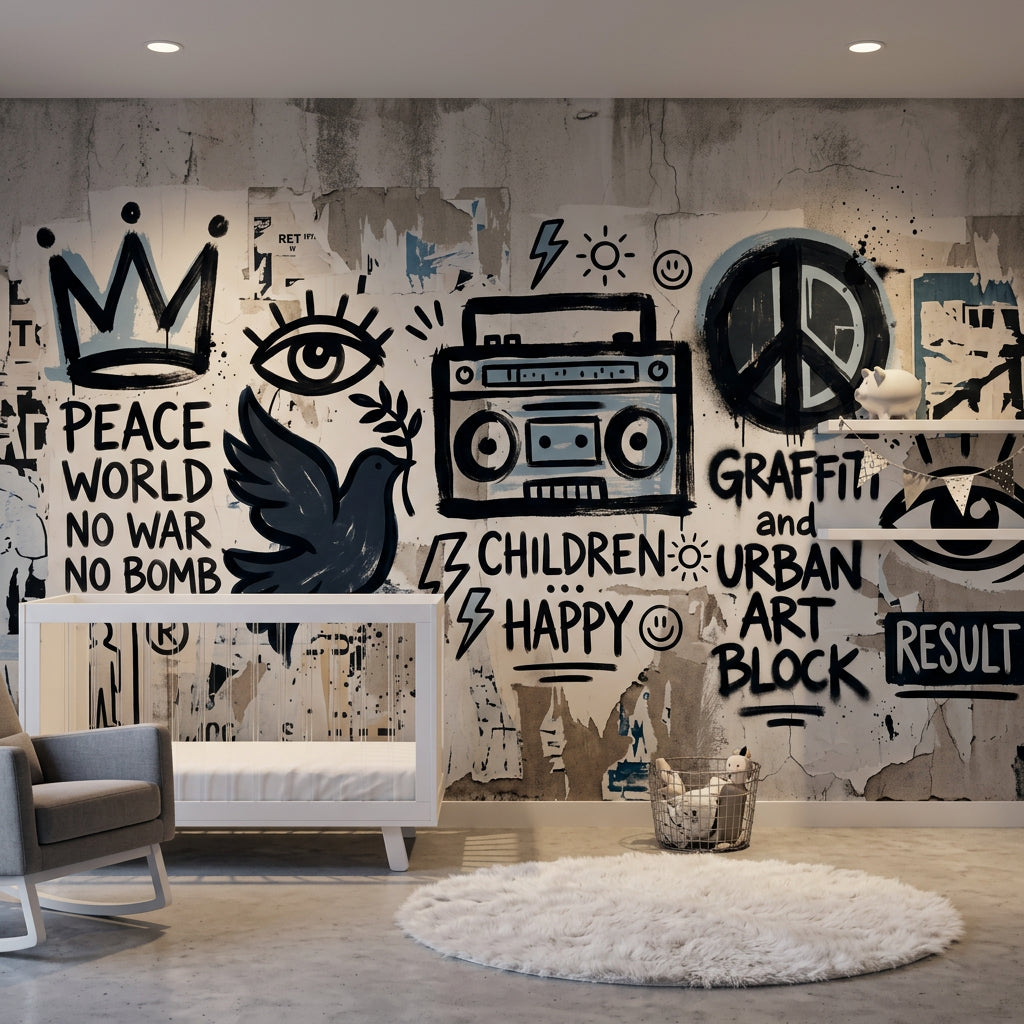 Posters Wallpaper Collage Removable Street Art Wall Decor