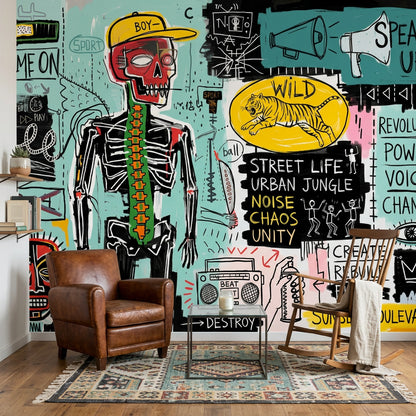 Posters Wallpaper Street Graffiti Wall Mural