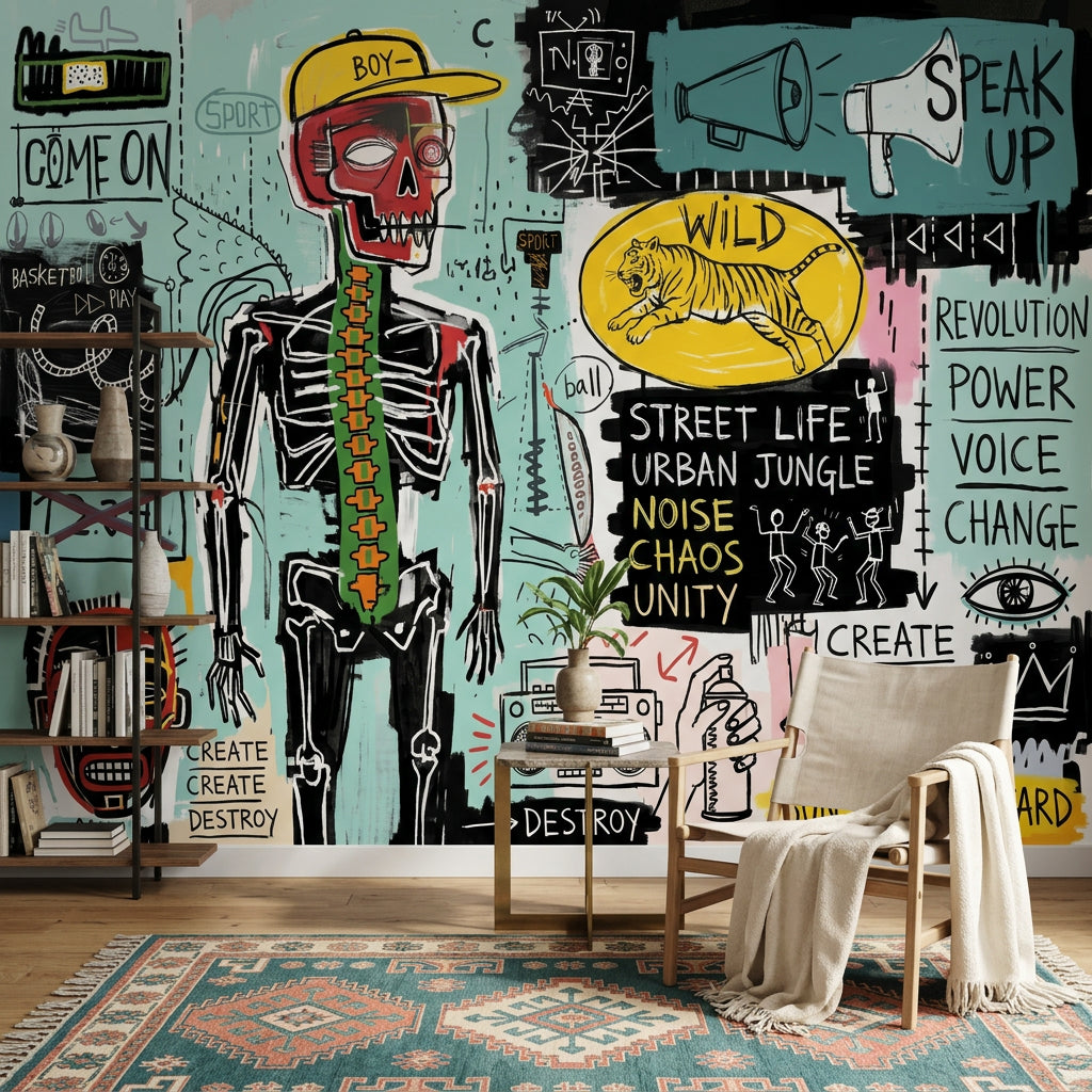 Posters Wallpaper Street Graffiti Wall Mural