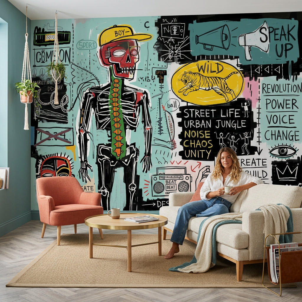 Posters Wallpaper Street Graffiti Wall Mural