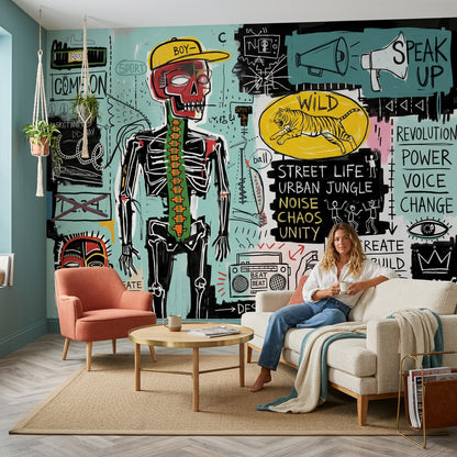 Posters Wallpaper Street Graffiti Wall Mural