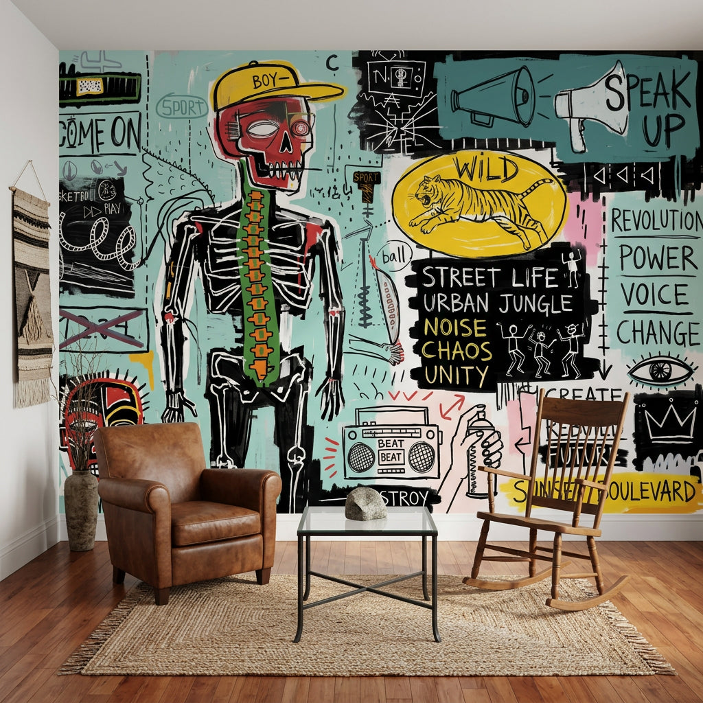 Posters Wallpaper Street Graffiti Wall Mural