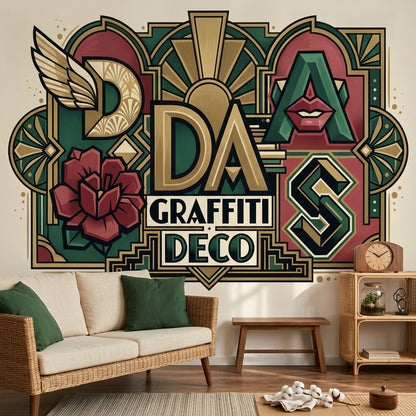 Bright Background Wallpaper Colorful Pattern Removable Wall Decor