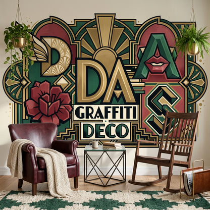 Bright Background Wallpaper Colorful Pattern Removable Wall Decor