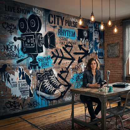 Brick Wall Wallpaper Urban Brick Exposed Brick Removable Wall Decor