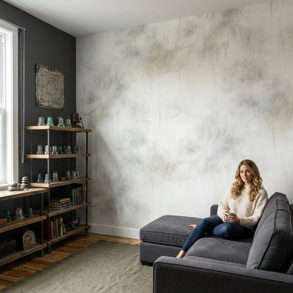 Concrete Texture Wallpaper Concrete Wall Removable Concrete Texture Wall Decor