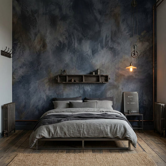 Concrete Texture Wallpaper Cement Finish Industrial Surface Wall Mural