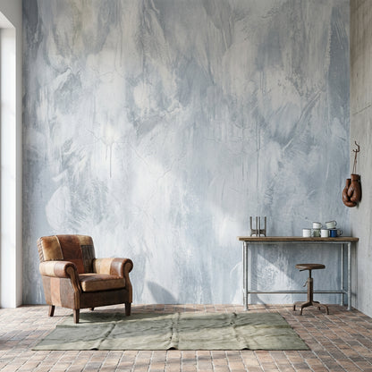 Concrete Texture Wallpaper Cement Finish Plaster Effect Wall Mural