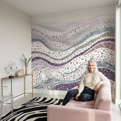 Paper Texture Wallpaper Textured Watercolor Removable Wall Decor