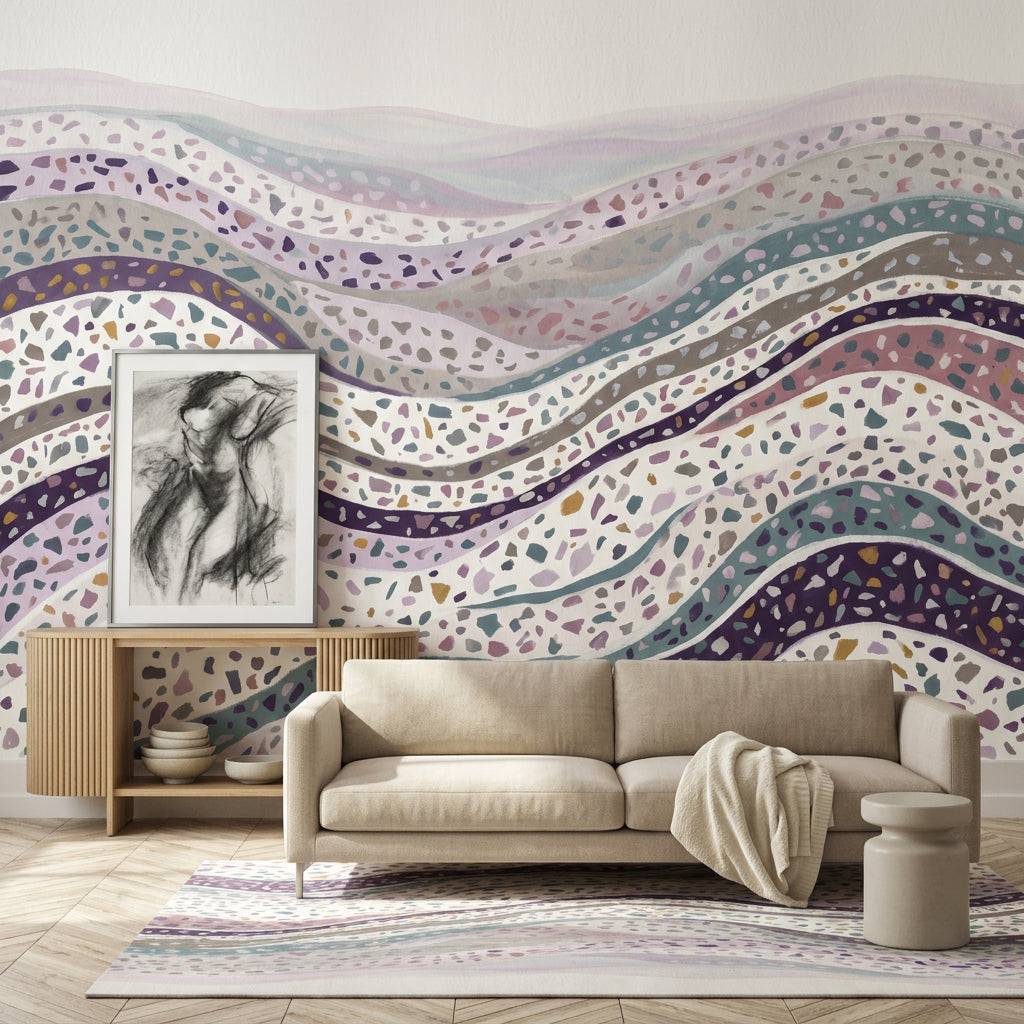 Paper Texture Wallpaper Textured Watercolor Removable Wall Decor