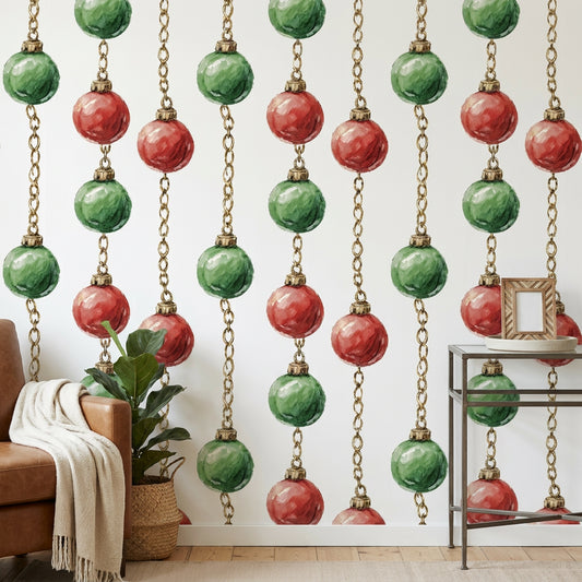 Watercolor Wallpaper Beads Ornaments Removable Wall Decor