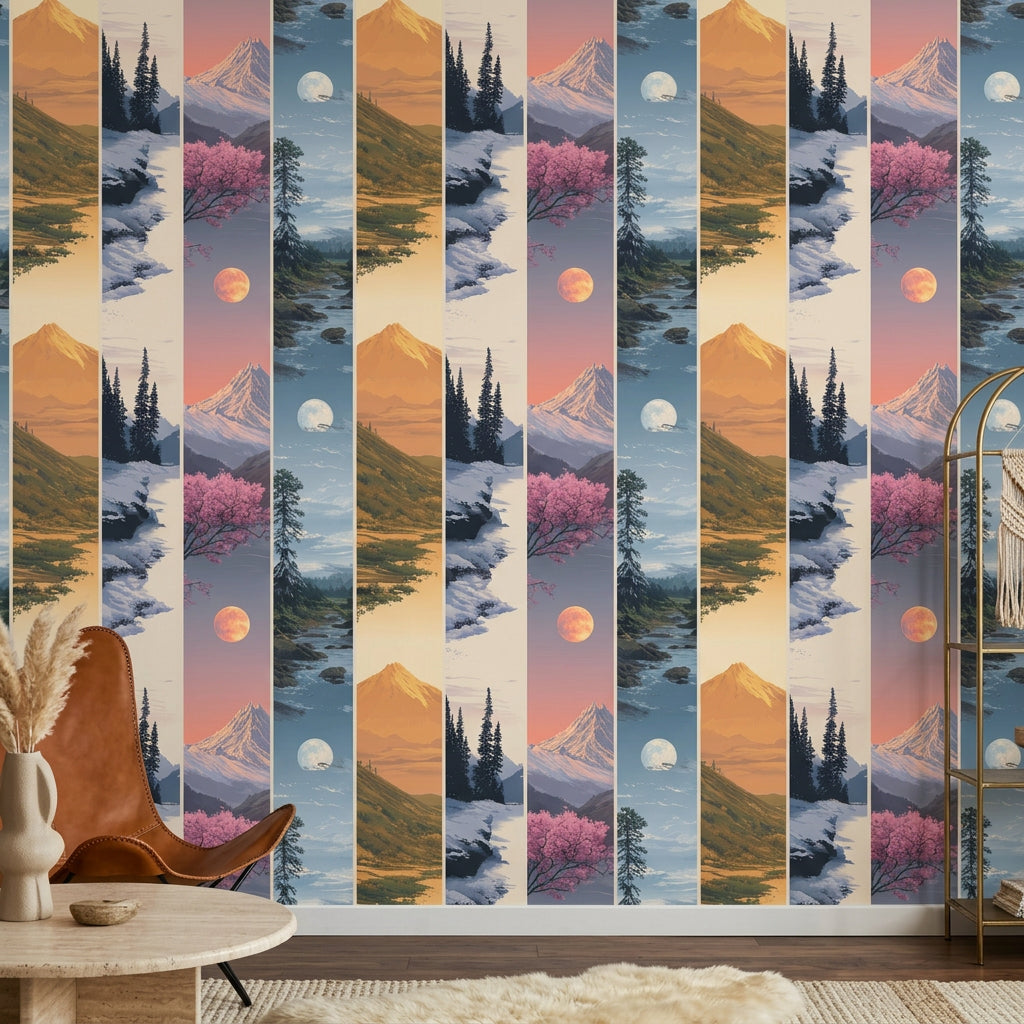 Pink Cherry Wallpaper Cherry Pink Decorative Mural