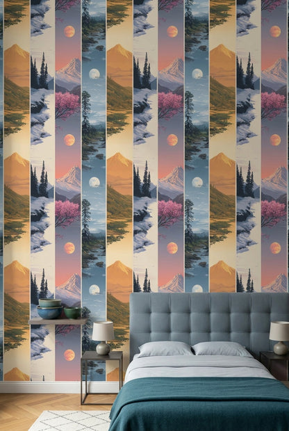 Pink Cherry Wallpaper Cherry Pink Decorative Mural