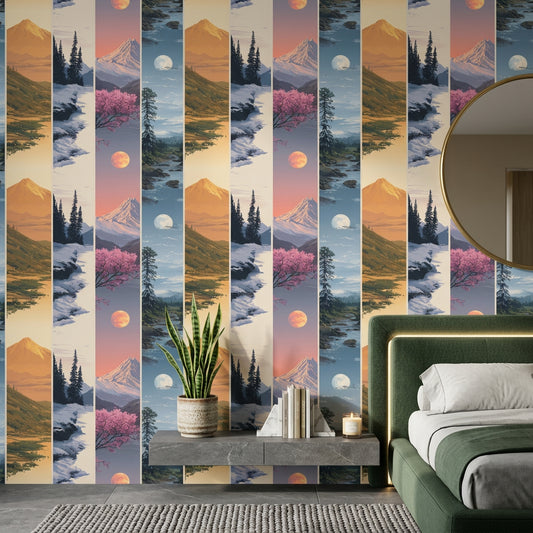 Pink Cherry Wallpaper Cherry Pink Decorative Mural