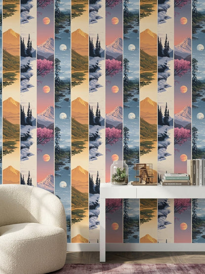 Pink Cherry Wallpaper Cherry Pink Decorative Mural