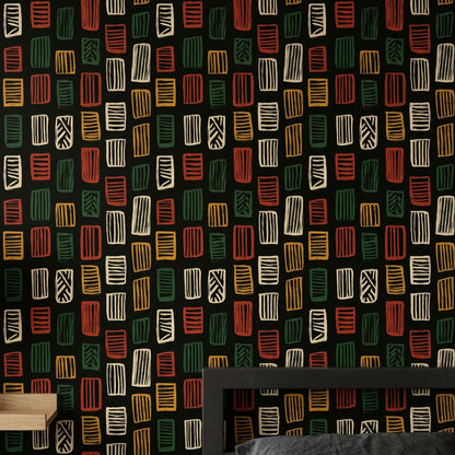 Mid-Century Modern Wallpaper Mid Century Modern Midcentury Modern Decorative Mural