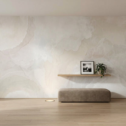 Marble Wallpaper Watercolor Wash Abstract Wall Mural