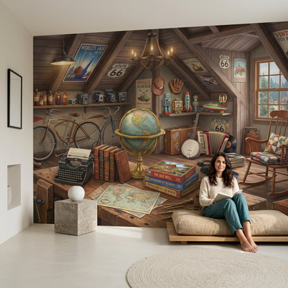 World Map Wallpaper Posters Removable Walls Wall Decor