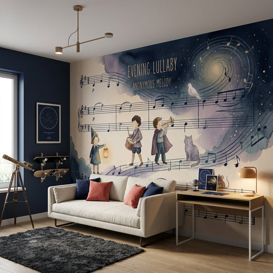 Paper Texture Wallpaper Watercolor Removable Storybook Wall Decor