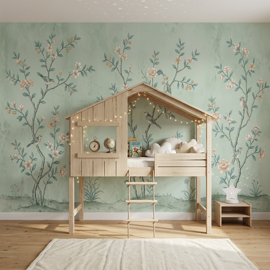 Watercolor Texture Wallpaper Painted Surface Pigment Grain Wall Mural