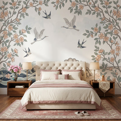 White Background Wallpaper Minimal Removable Neutral Wall Decor