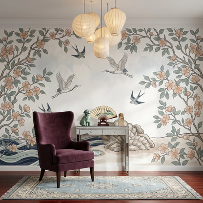White Background Wallpaper Minimal Removable Neutral Wall Decor
