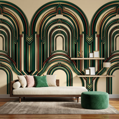 Bright Background Wallpaper Luminous Backdrop Radiant Base Wall Mural