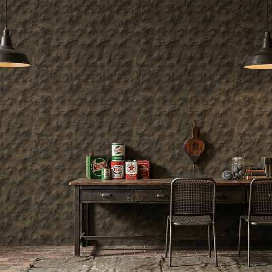 Cracked Earth Wallpaper Distressed Plaster Removable Abstract Texture Wall Double Roll