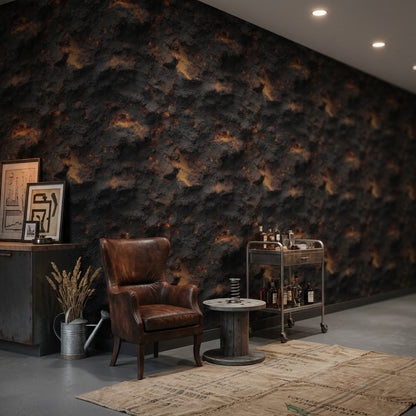 Grunge Texture Wallpaper Industrial Abstract Removable Wall Decor