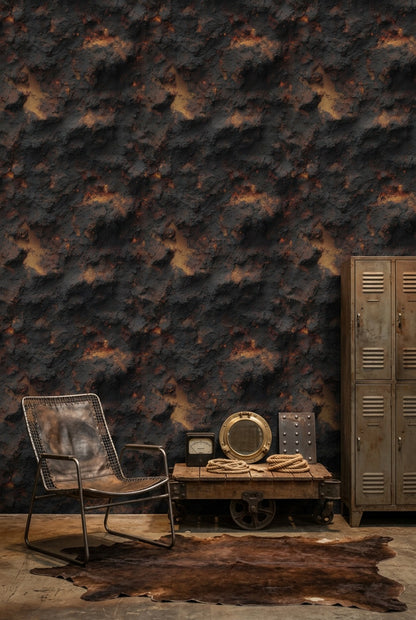Grunge Texture Wallpaper Industrial Abstract Removable Wall Decor